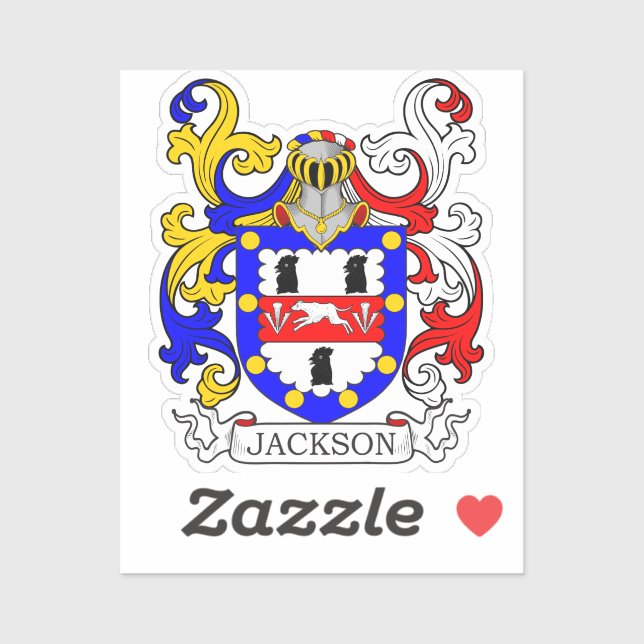 Sticker Jackson Family Crest (Feuille)