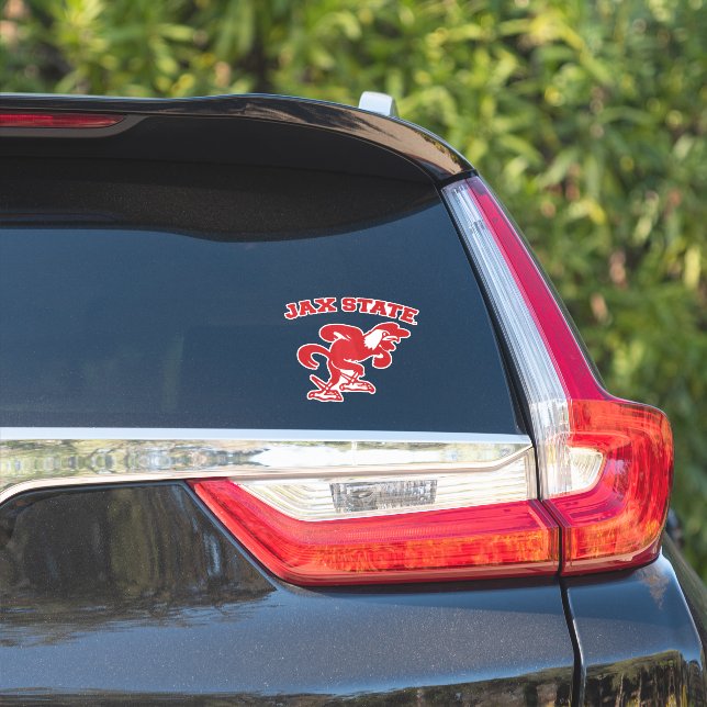 Sticker Jacksonville State University JAX State Gamecocks (Côté voiture)