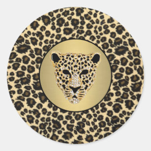 Sticker Jaguar revêtu de diamants