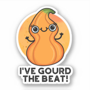 Sticker J'Ai Gourd The Beat Funny Veggie Pun