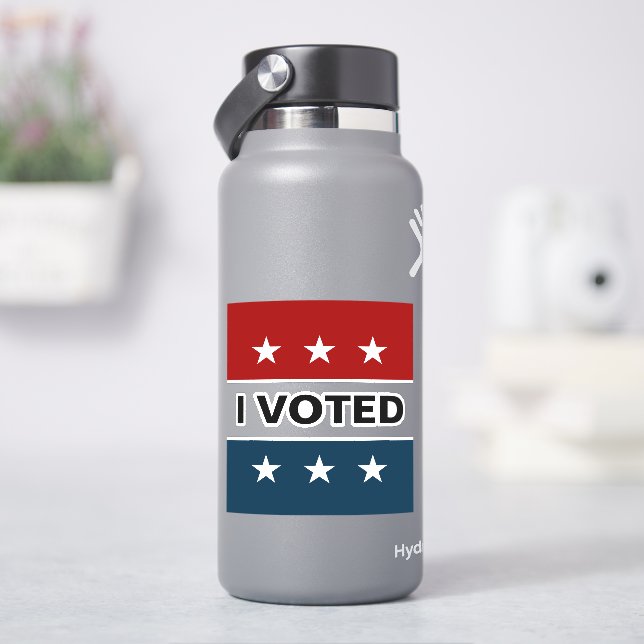 Sticker J'Ai Voté Le Décal Électoral 2024 (HydroFlask)