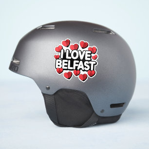 Sticker J'aime Belfast