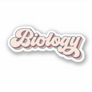 Sticker J'aime la biologie, Citations de biologie