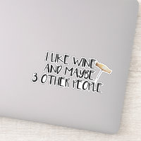 J'Aime Le Vin Peut-Être 3 Autres Personnes Tumbler