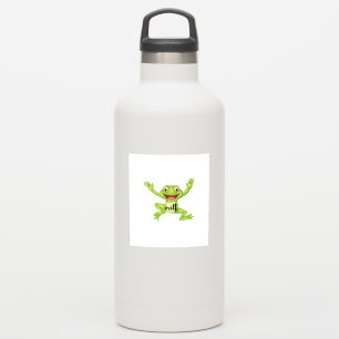 Sticker J'aime les grenouilles