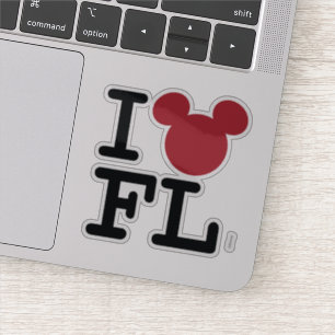 Sticker J'aime Mickey   Floride