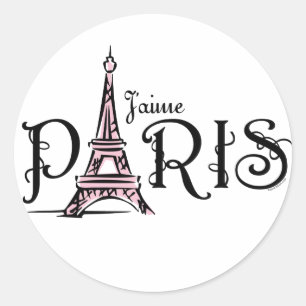 Sticker J'aime Paris