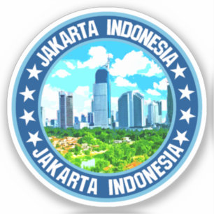 Sticker Jakarta