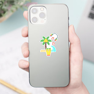 Sticker jamaïcain