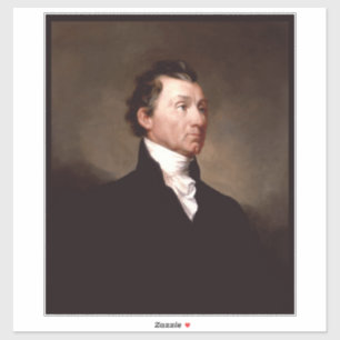 Sticker James Monroe Portrait, président des premiers État