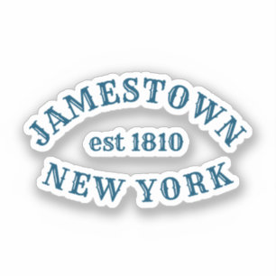 Sticker Jamestown, New York