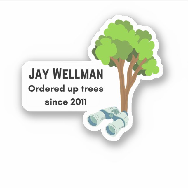 Sticker Jay Wellman (Devant)