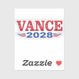 Sticker JD Vance Président 2028 (bl)