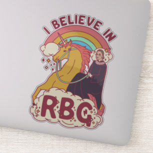 Sticker Je crois en RBG