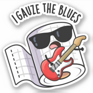 Sticker Je Gaufie Le Blues Drôle Jeu De Premiers Soins