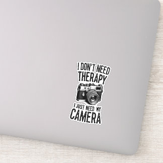 Sticker Je n'ai pas besoin de thérapie, j'ai juste besoin