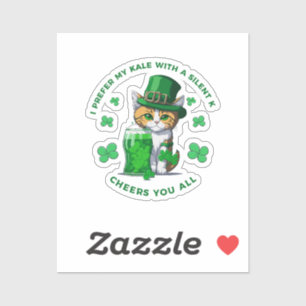 Sticker Je Préfère Mon Kale Avec Un Amateur De Bière Fanta