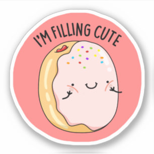 Sticker Je suis en train de remplir mignonne Jelly Jelly D