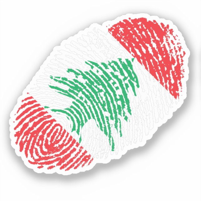 Sticker Je suis Libanais (Recto)