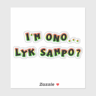 Sticker Je suis ono