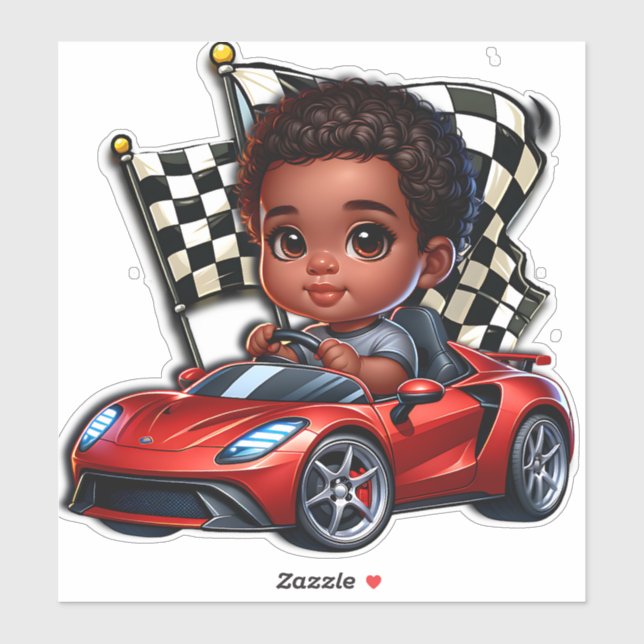 Sticker Je suis prêt à courir (Feuille)