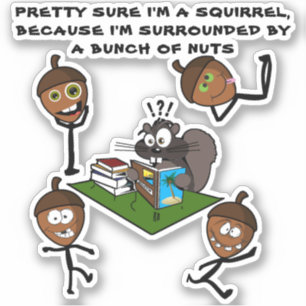 STICKER JE SUIS SÛR D'ÊTRE UN ESCALIER