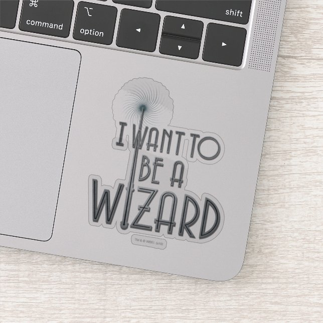 Sticker Je Veux Être Un Assistant (Détail)
