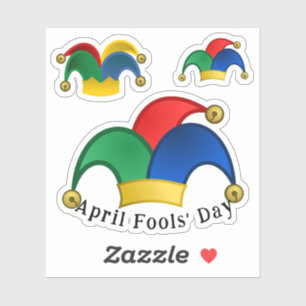 Sticker Jesters de la ferraille Casquette Avril Fools Day
