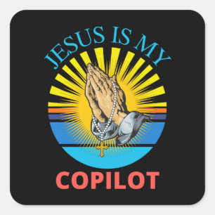 STICKER -JESUS IS MY COPILOT