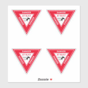 Sticker Jet Blast