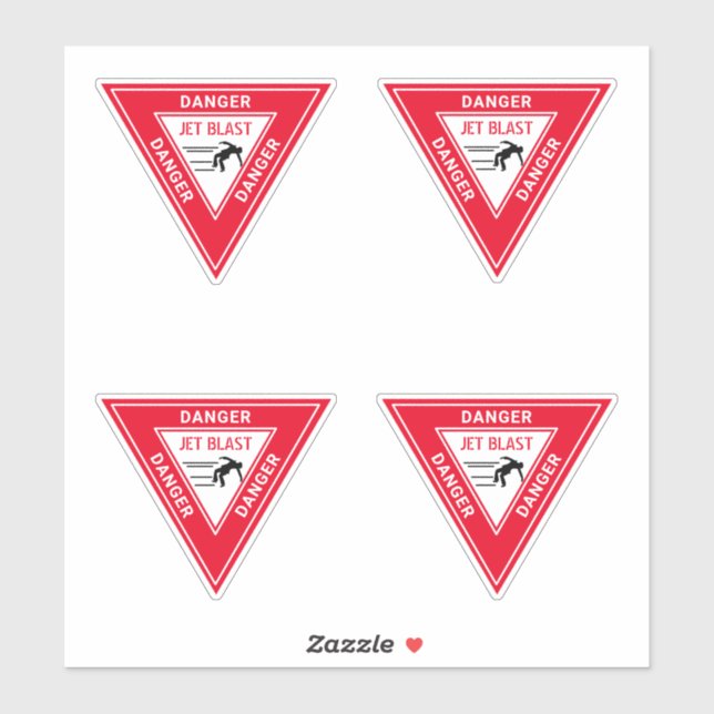 Sticker Jet Blast (Feuille)