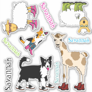 Sticker Jett et amis Variété