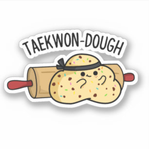 Sticker Jeu De Cuisson Douteuse À Teckwon-Dough