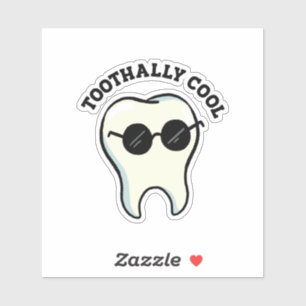 Sticker Jeu de dents Cool Die-Cut