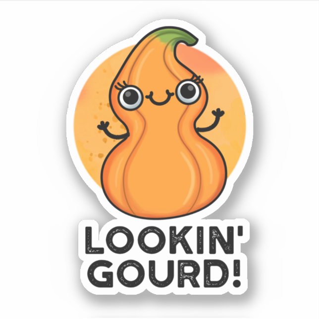 Sticker Jeu de légumes amusant à regarder (Devant)