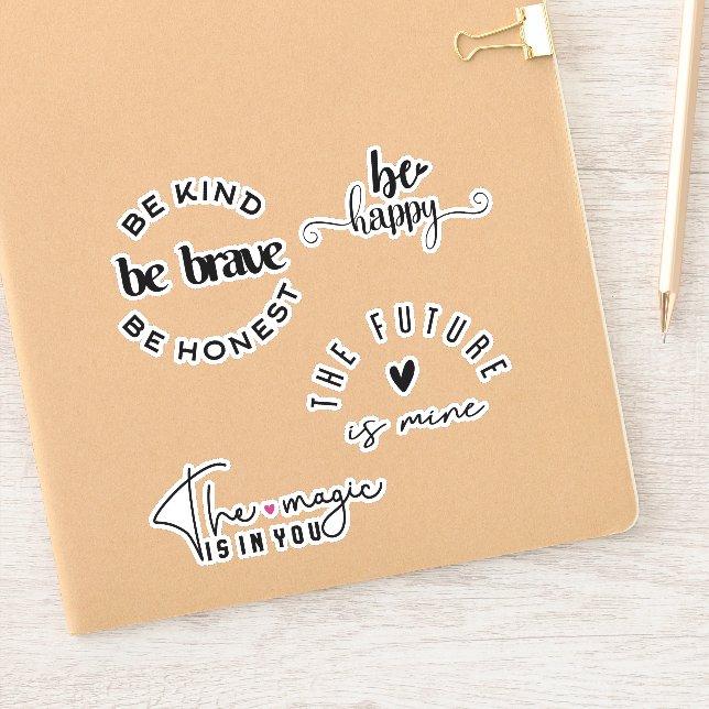 Sticker Jeu d'offres groupées Inspirationnelles Motivation (Carnet)