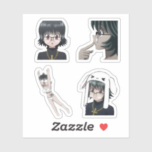 Sticker jeu Shizuku Murazaki chasseur x chasseur autocolla
