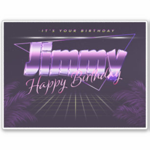 Sticker Jimmy Prénom