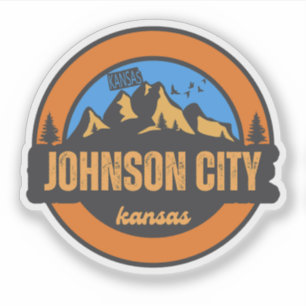 Sticker Johnson City, Kansas