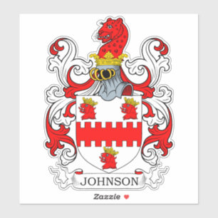 Sticker Johnson Family Crest