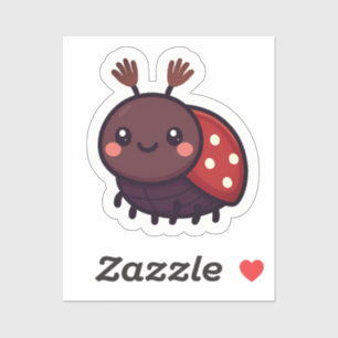 Sticker Joie Mai Beetle - Charme de la forêt de Kawaii