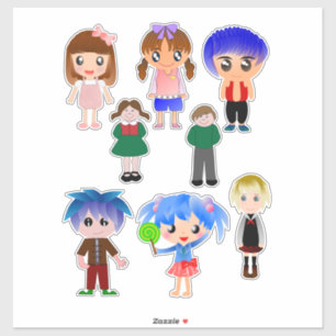 Sticker Joli Clipart pour enfants en dessin