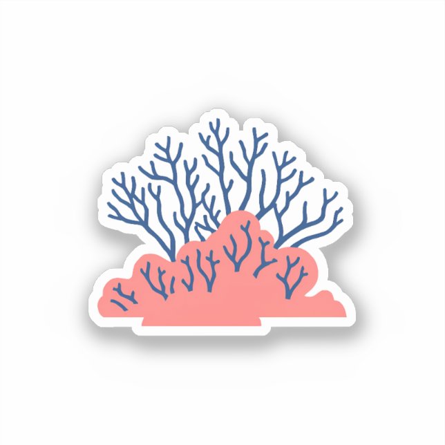 Sticker Joli corail (Recto)