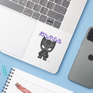 Sticker Joli Mini Panthère Noire