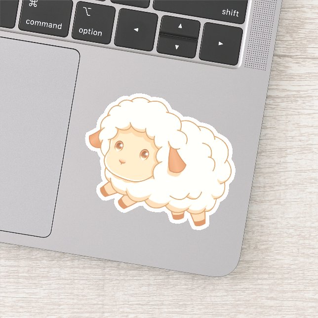 Sticker Joli petit mouton (Détail)