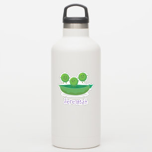 Sticker Joli pois heureux en pod dessin animé illustration