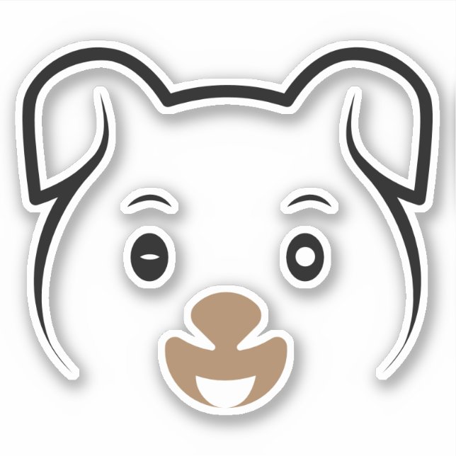 Sticker Joli rose (Devant)