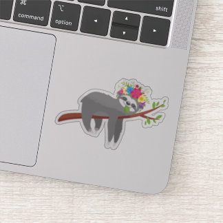 Sticker Jolie fleur bohème