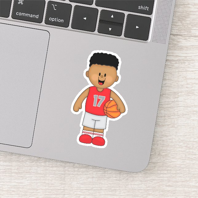 Sticker JollyKins Basketball Boy (Détail)