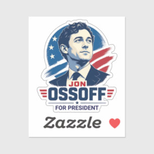 Sticker Jon Ossoff Président 2028